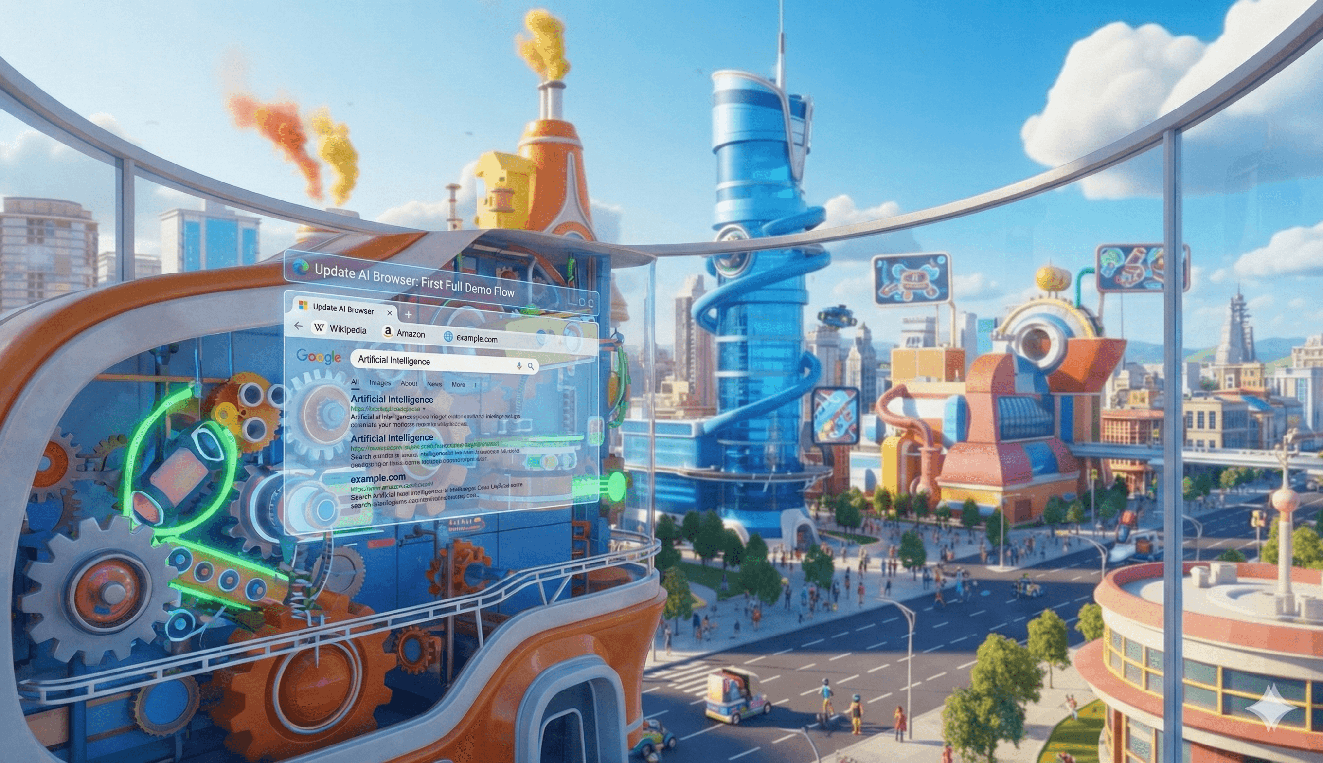 Tech Factory: We created our first test for our AI Browser Tool