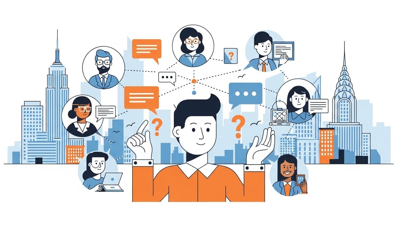 How to connect to Techies in New York