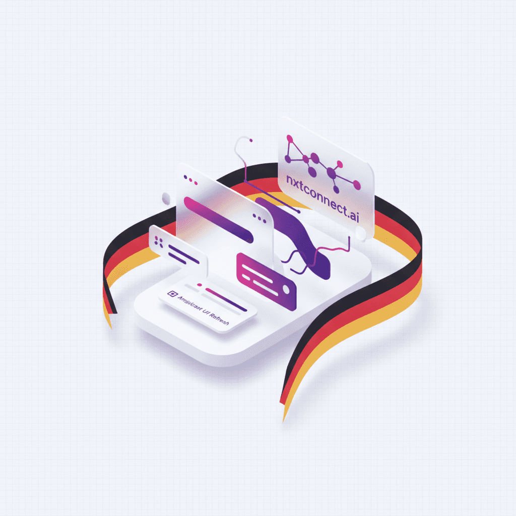 What We Shipped This Week: Amplicast UI Refresh + nxtconnect.ai in German